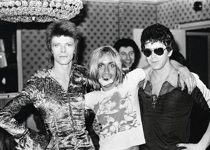 bowie et iggy pop et lou